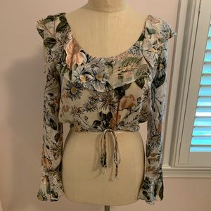 For Love and Lemons Floral Top
